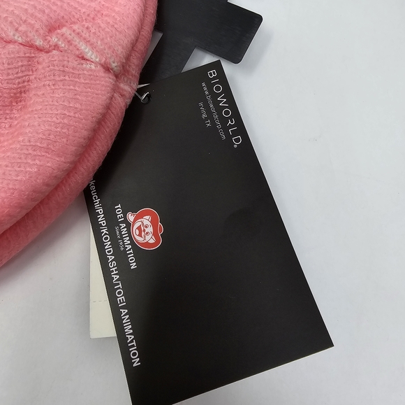 Sailor Moon Crystal Cosmic Heart Compact pink wash Beanie Brand new - Picture 3 of 4